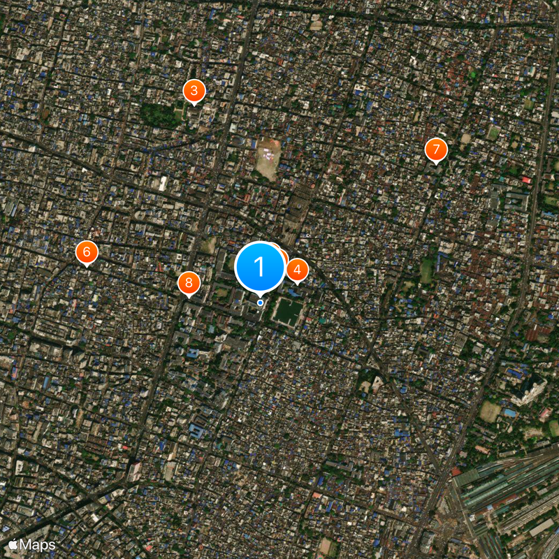 University of Calcutta Map