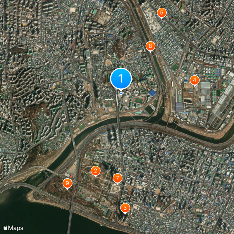 Hanyang University Map