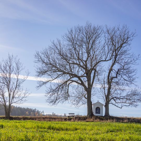 Výklenková kaplička u Kalubic