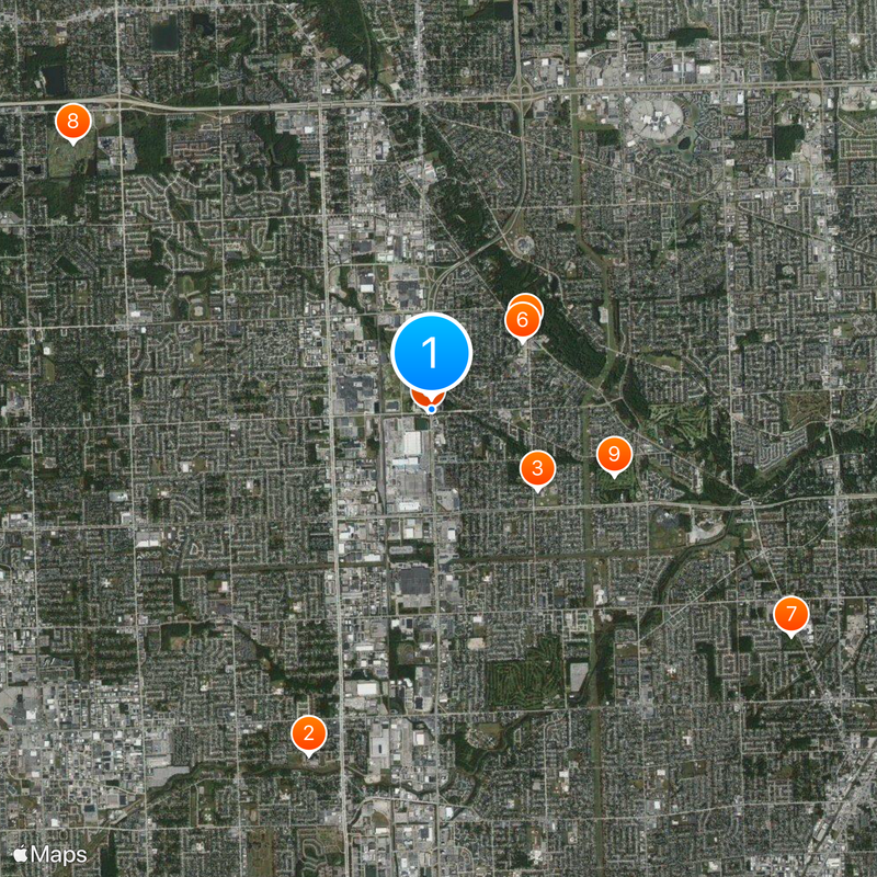 Sterling Heights Map