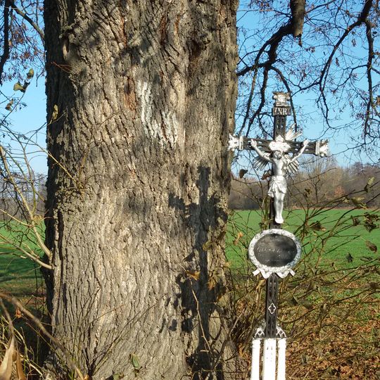 Kříž u novoroudenské lípy