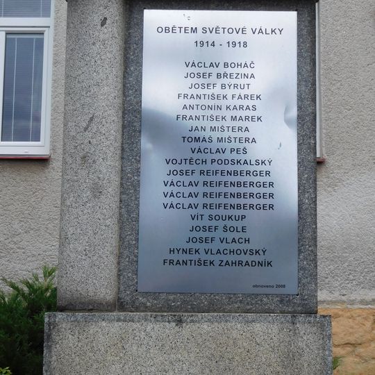 Pomník padlým ve Vochově