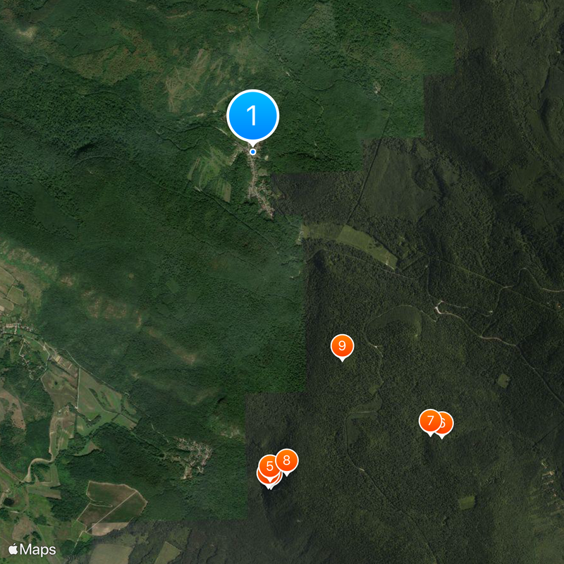 Pilisszentlélek Map