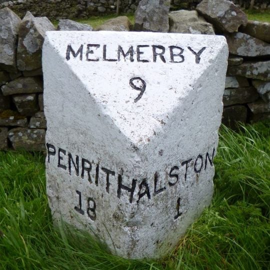 Milestone To East Of Bayles