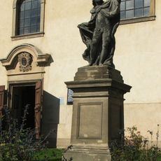 Socha sv. Václava v Unhošti