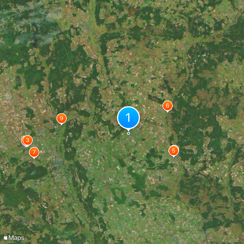 European route E95 Map