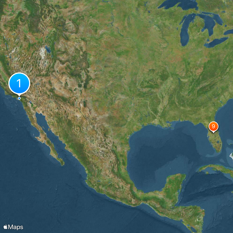 Walt Disney's Carousel of Progress Map
