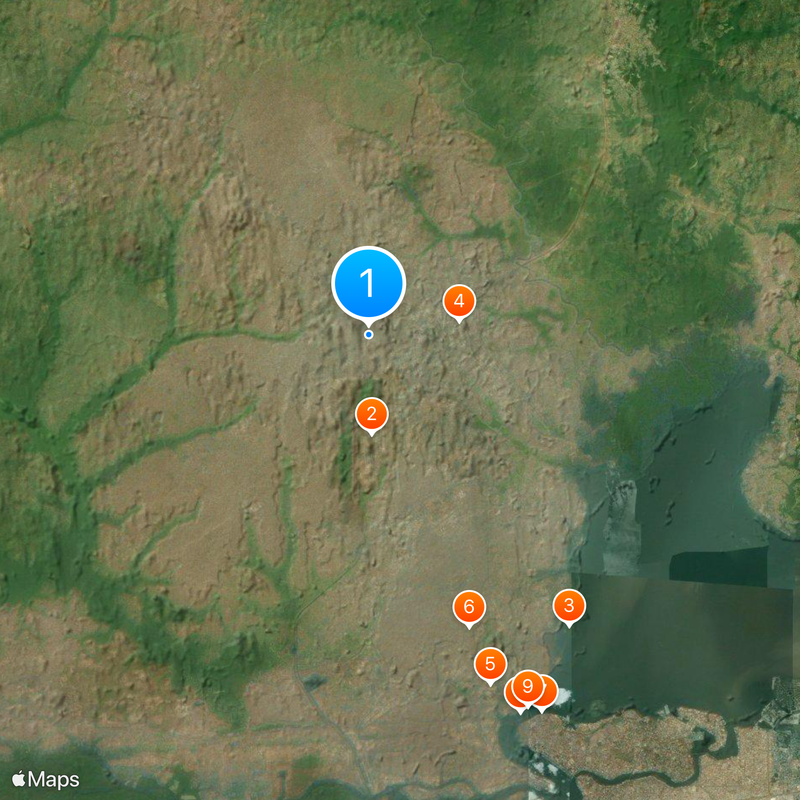 Yaba College of Technology Map