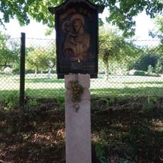 Statue of a saint in Zahrádky