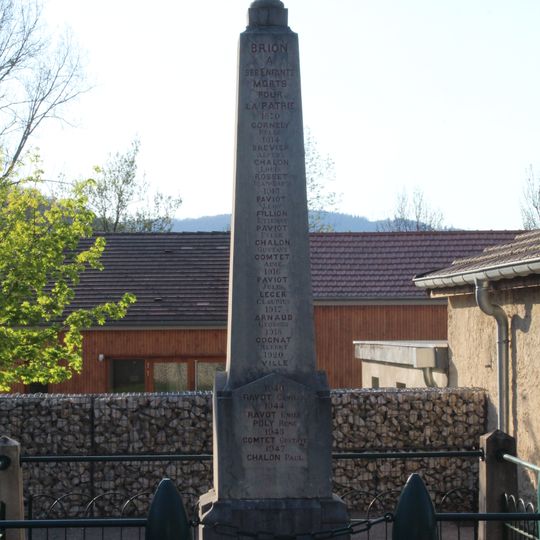 War memorial of Brion