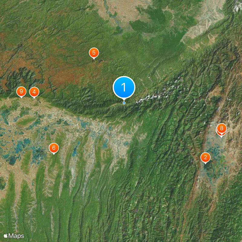 Jatinga Map