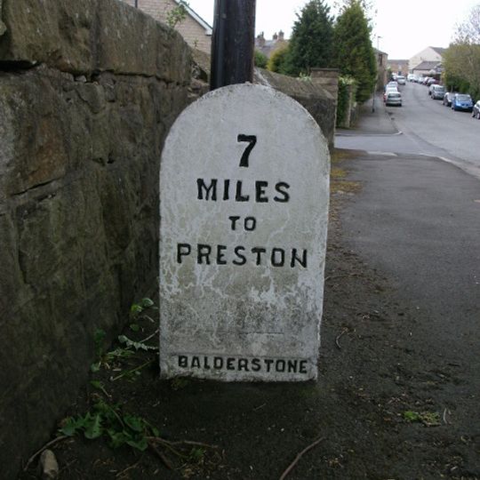 Milestone, NE Mellor Brook