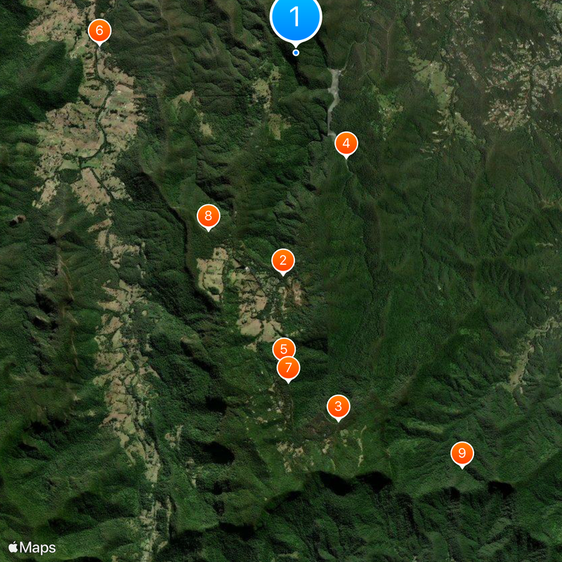 Springbrook National Park Map