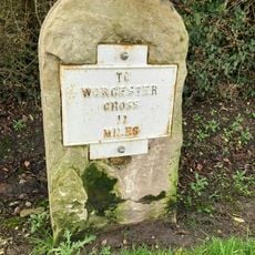 Milestone, Church Farm bungalow, Bradley Green