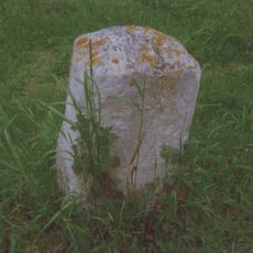 Milestone, Chatham Road, Sandling, by Bakery Cottages