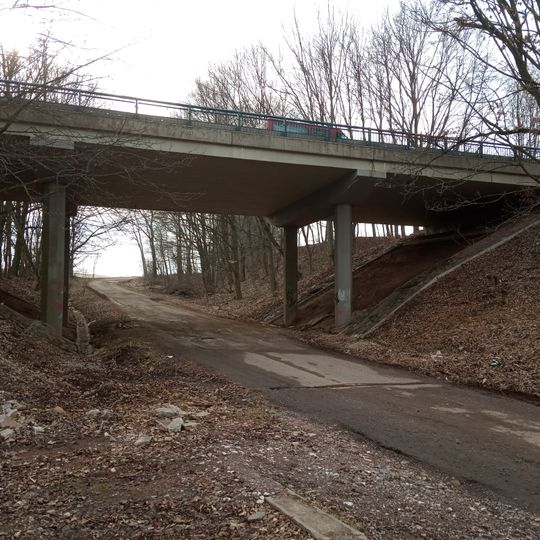 Bridge of Krkonošská over Mírová