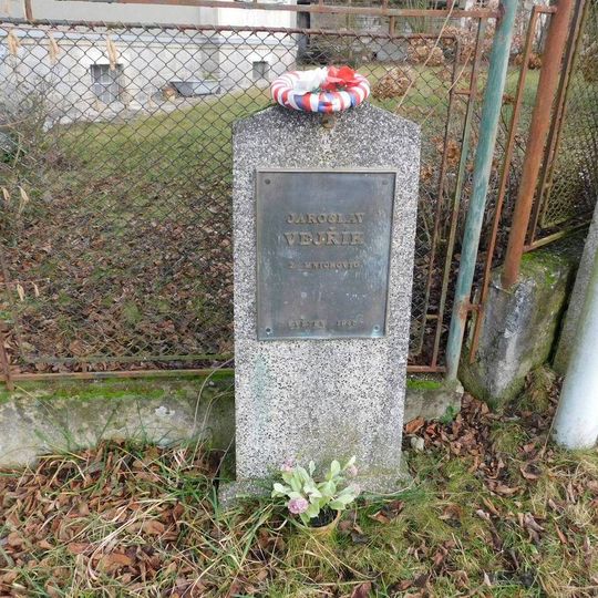 Pomník Jaroslava Vejříka ve Stránčicích