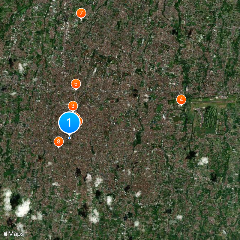 Kraton Ngayogyakarta Hadiningrat Mapa