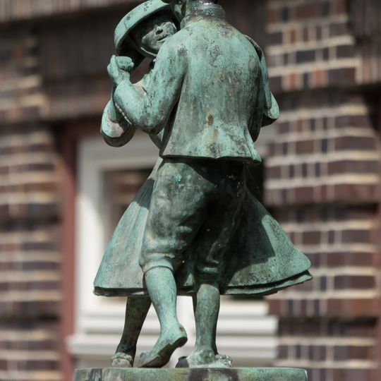 Tanzendes Vierländer Paar