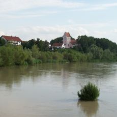 Untere Isar oberhalb Mündung