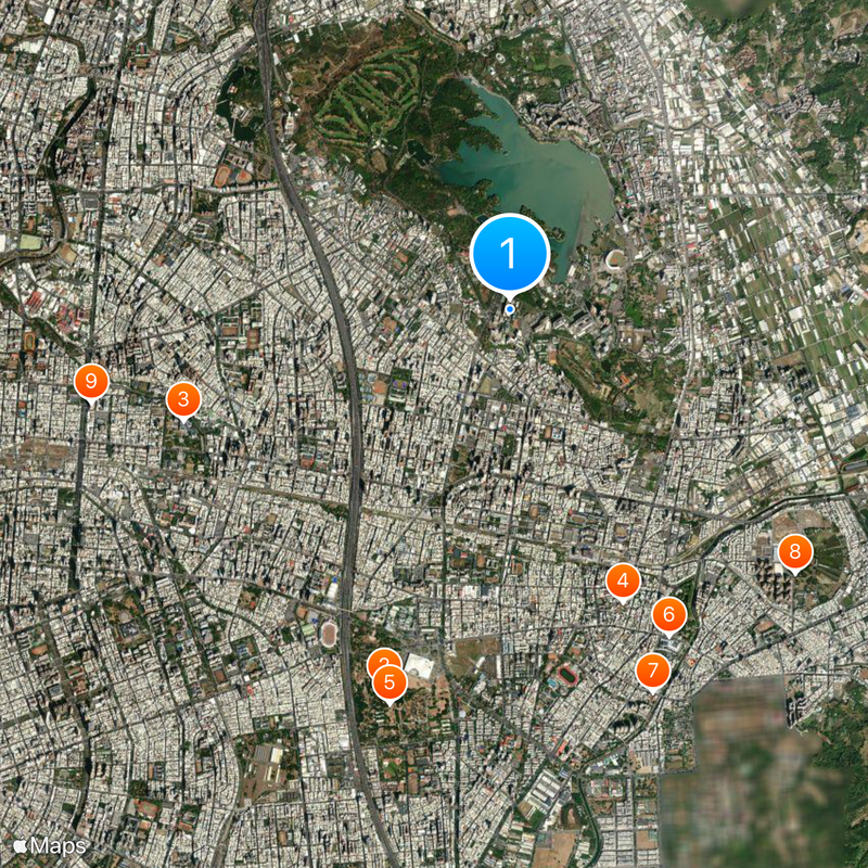 Cheng Shiu University Map