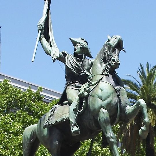 Manuel Belgrano equestrian monument