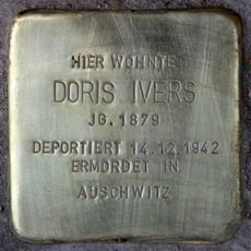 Stolperstein dedicated to Doris Ivers