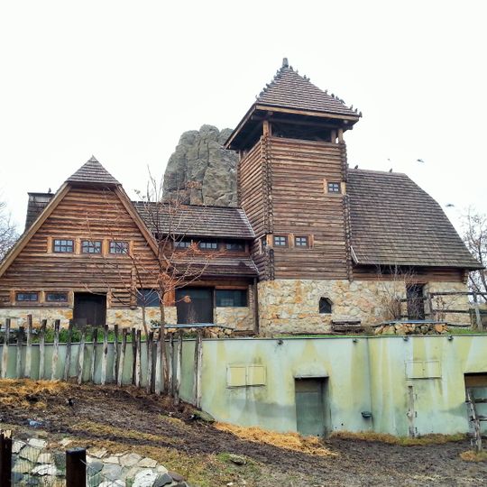 Bison House of the Budapest Zoo