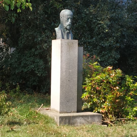 Busta Tomáše Garrigue Masaryka v Plané