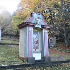 Kaplička III. zastavení křížové cesty v Jiřetíně pod Jedlovou