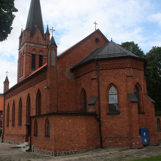 Kościół Podwyższenia Krzyża Św., Zamkowa 6 w Olecku