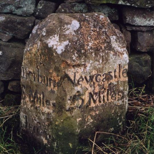Milestone Circa 400 Yards North West Of Ottercops Road End
