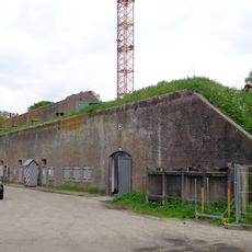 Fort Vechten, flankbatterijen A en B