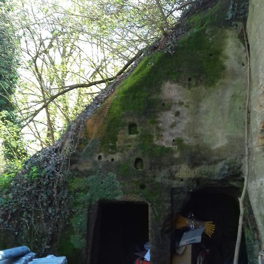 Rock dwelling in Šemanovice