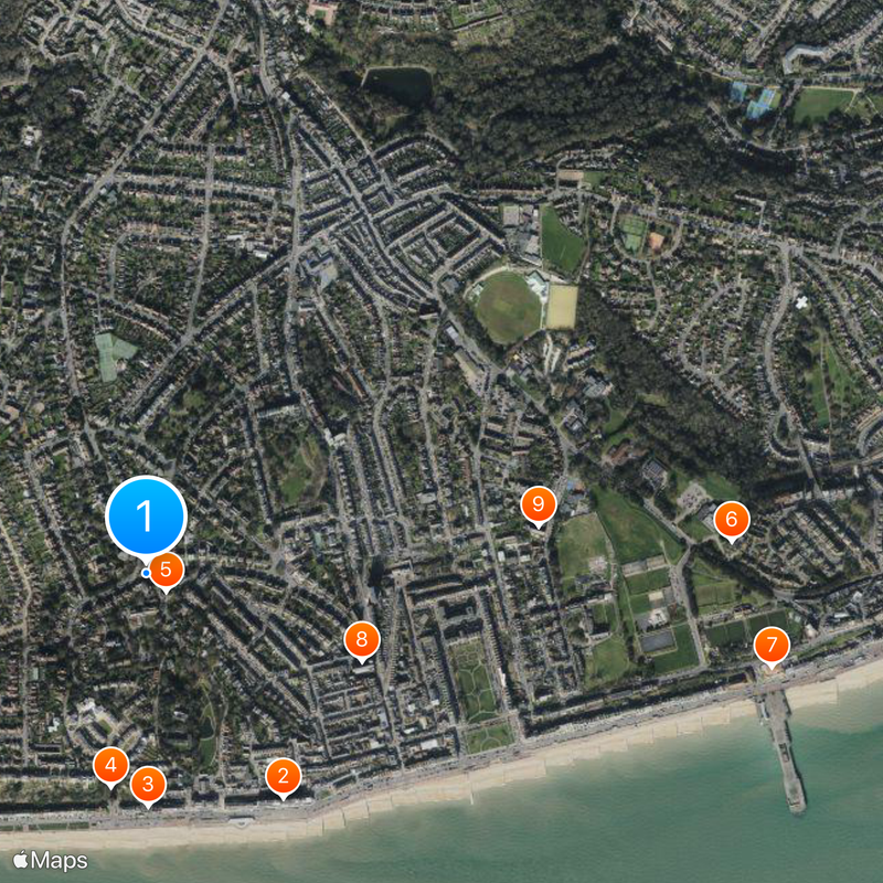 St Leonards Mapa