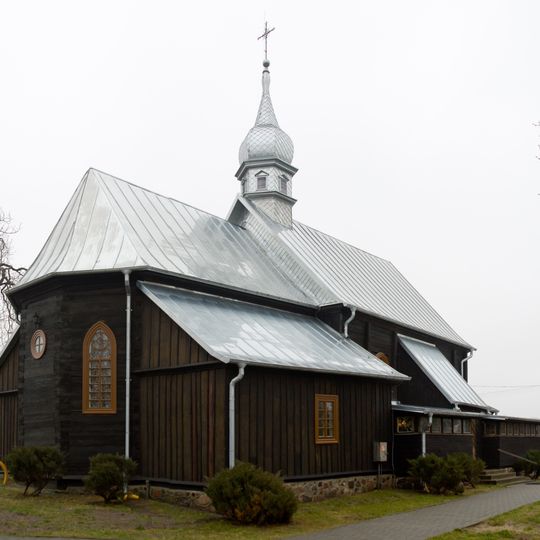 Saint Barbara church in Chrostkowo