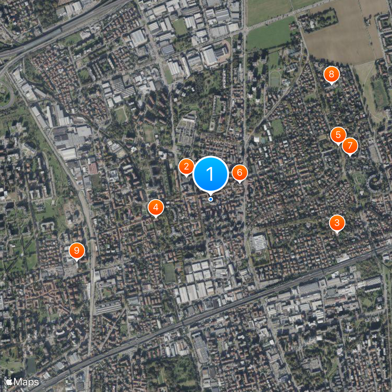 Cusano Milanino Mappa