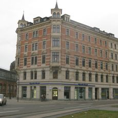 Mietshaus, Eckhaus Theaterstraße 58