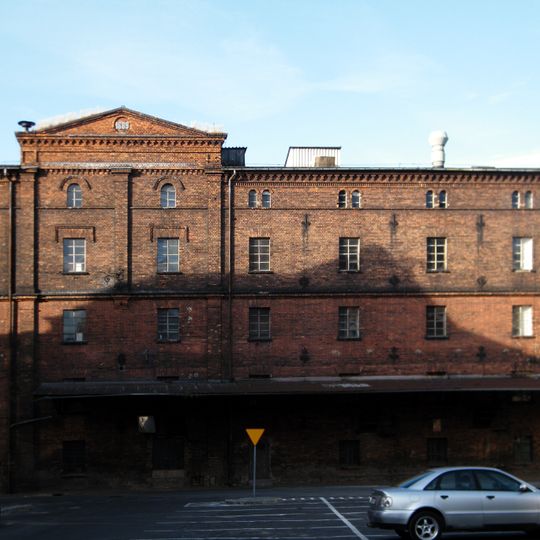 Budynek produkcyjny zakładu młynarskiego