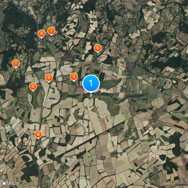 Watership Down Map