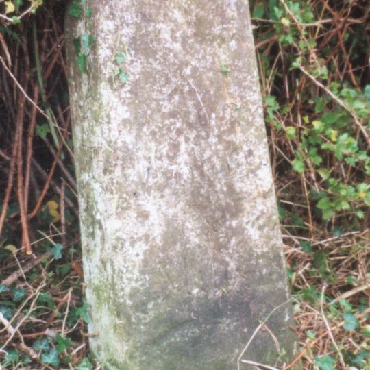 Milestone, Longcot Road; Home Farm, opp. second entrance to farm