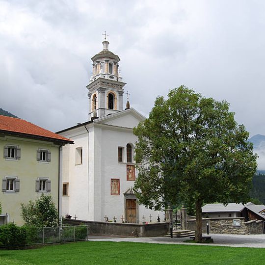 St. Blasius catholic church with rectory