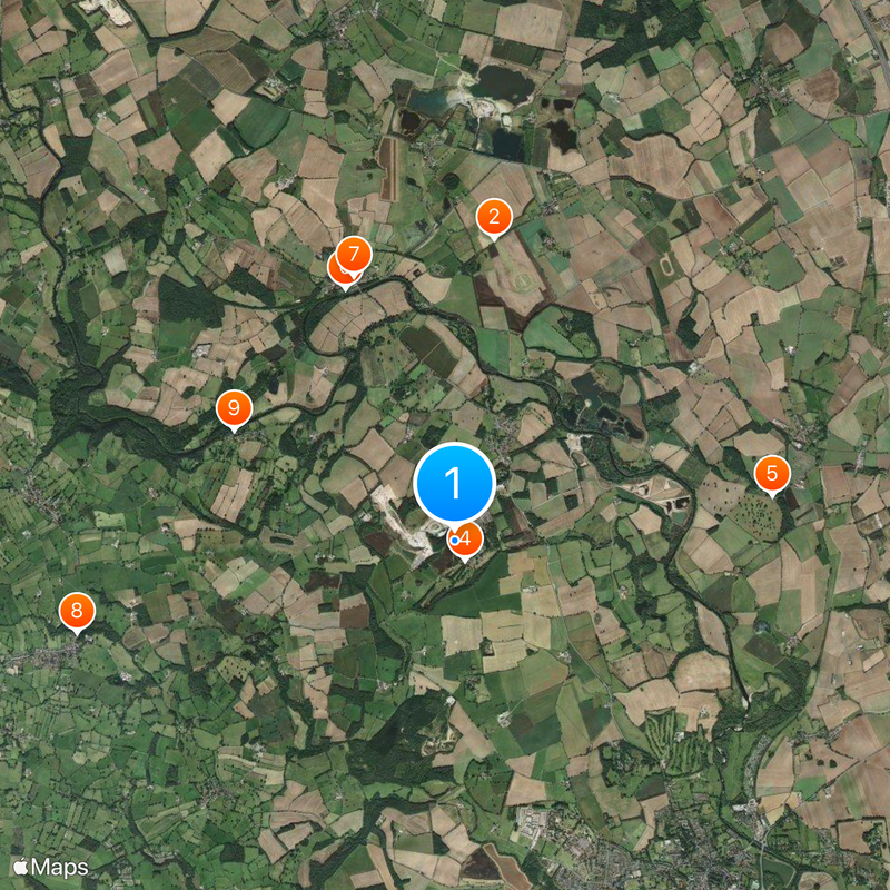 Lightwater Valley Map