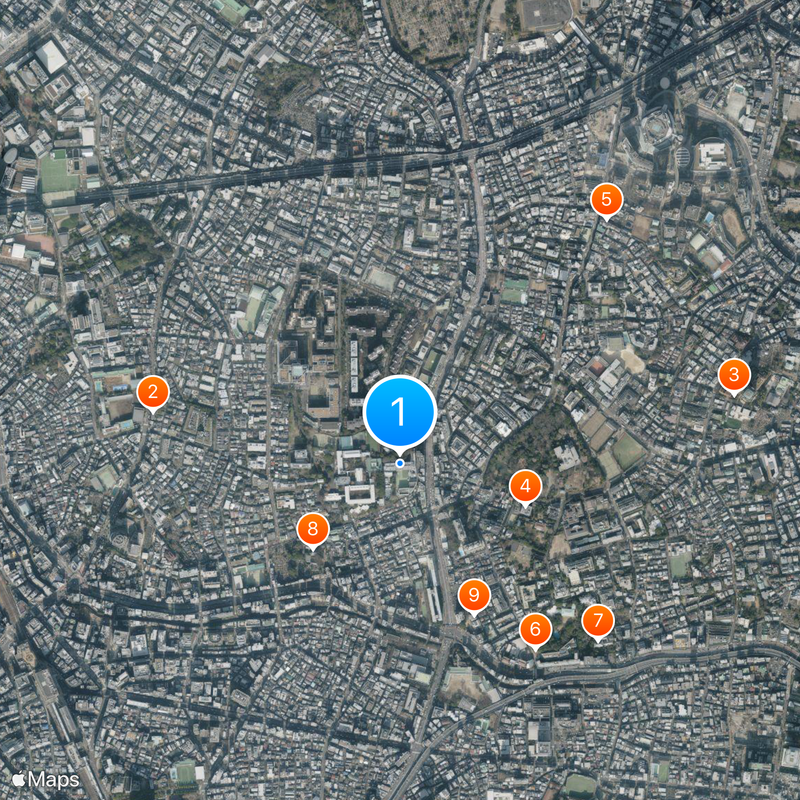 International School of the Sacred Heart Map