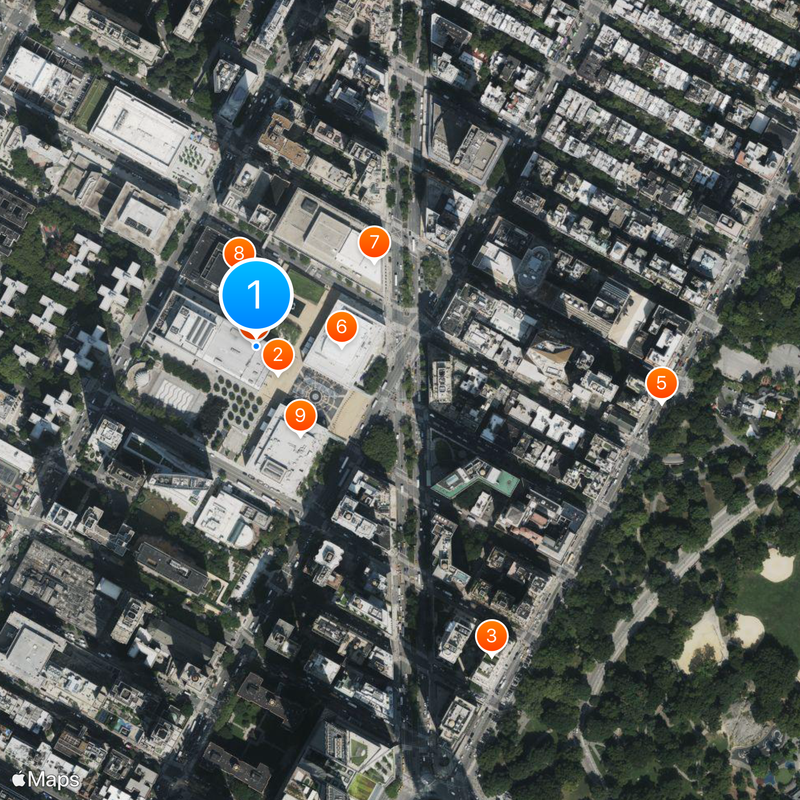 The Metropolitan Opera Map