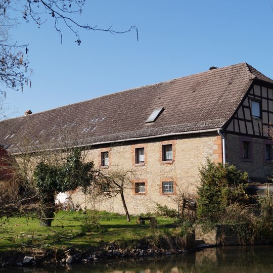 Scheune des ehem. Herrenhofes der Herren von Rüdigheim zu Rückingen
