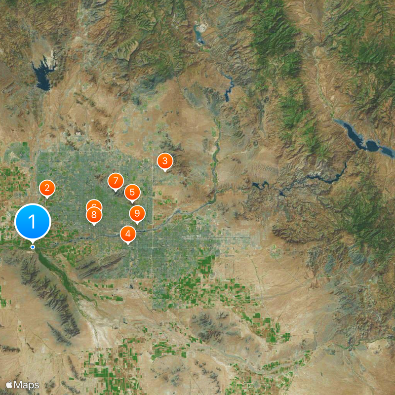 Salt River Map
