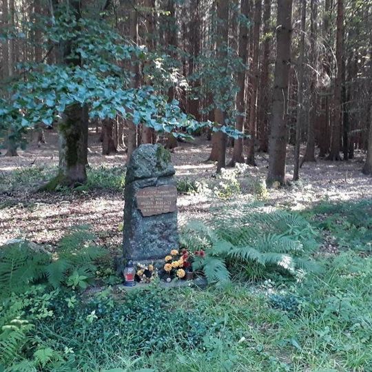 Památník myslivce Josefa Borkovce nad Drahonicemi