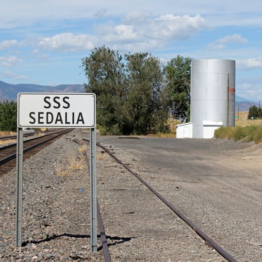 Santa Fe Railway Water Tank
