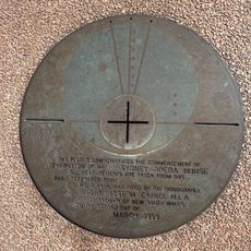 Triangulation station, survey marker, commemorative plaque